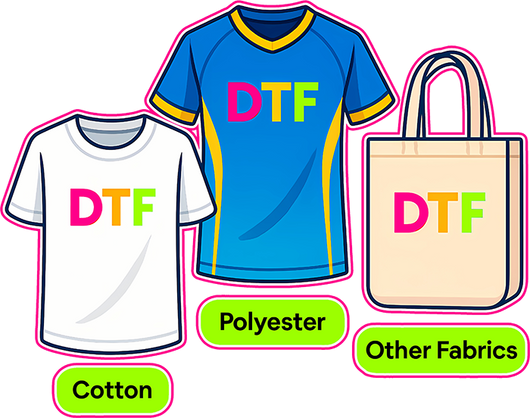 DTF-Siirtokuvat t-paitoihin ja vaatteisiin